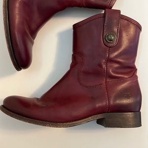 Frye Melissa Button short ankle boots